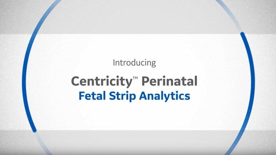 Centricity Perinatal Charting